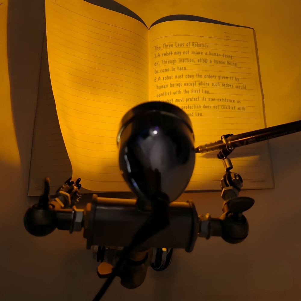 Poseable Robot Desk Lamp