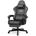 Big and Tall Fabric Gaming Chair, 350 lb Capacity