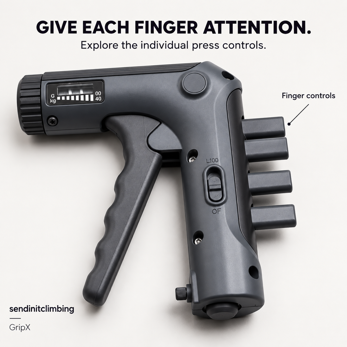 GRIPX - Adjustable Grip Strengthener