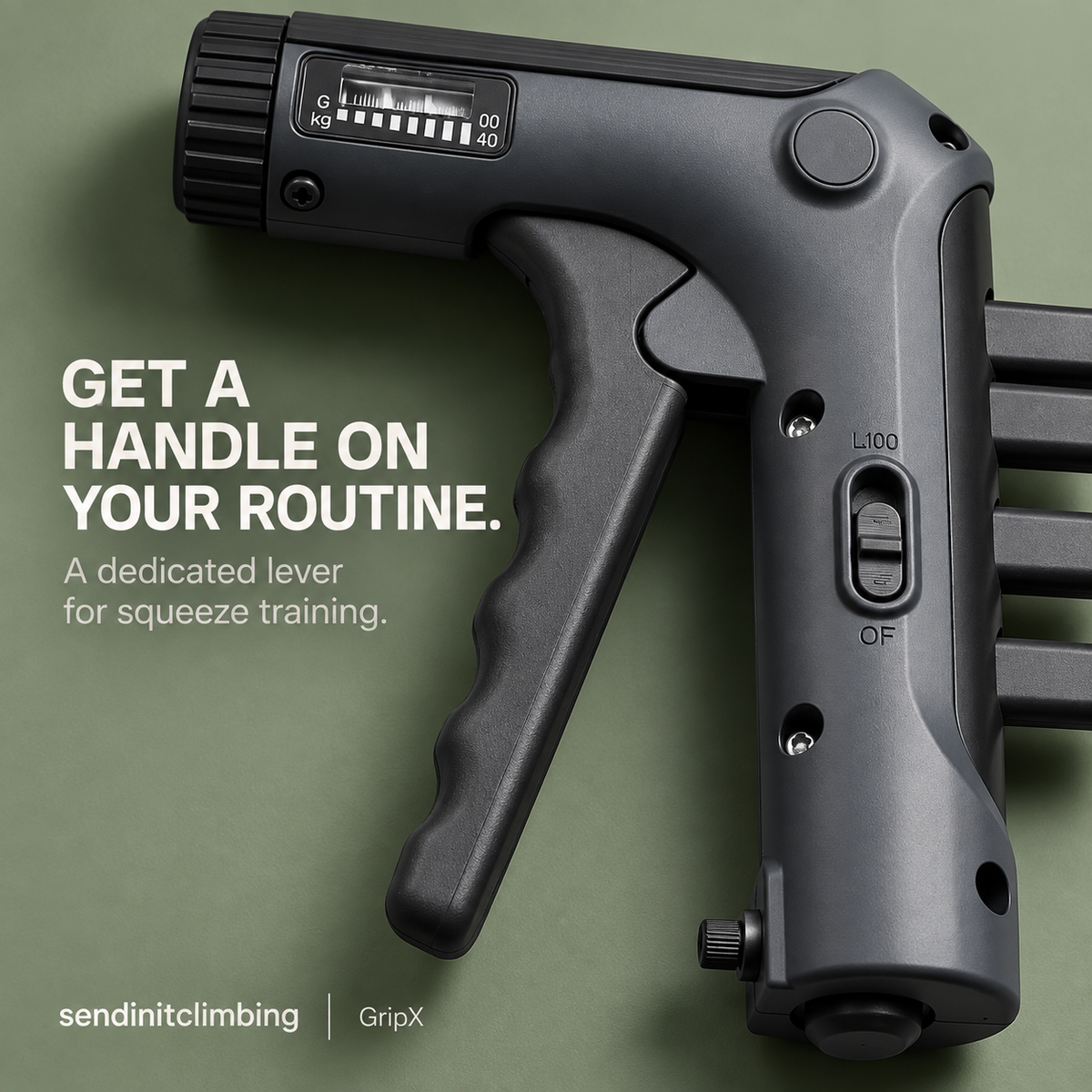 GRIPX - Adjustable Grip Strengthener