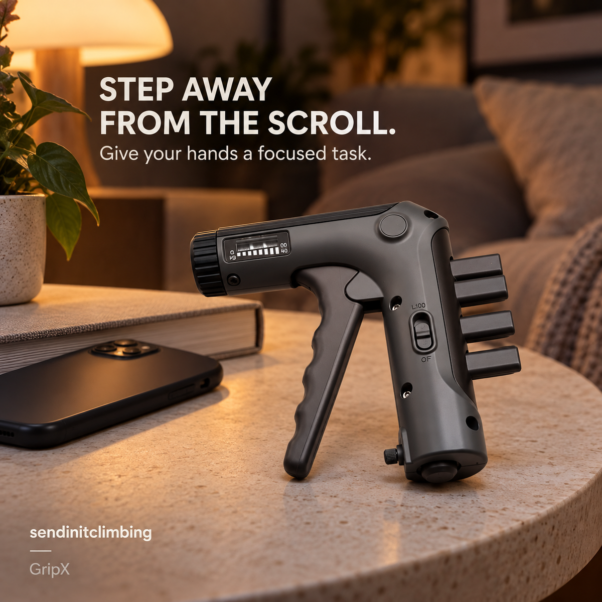 GRIPX - Adjustable Grip Strengthener