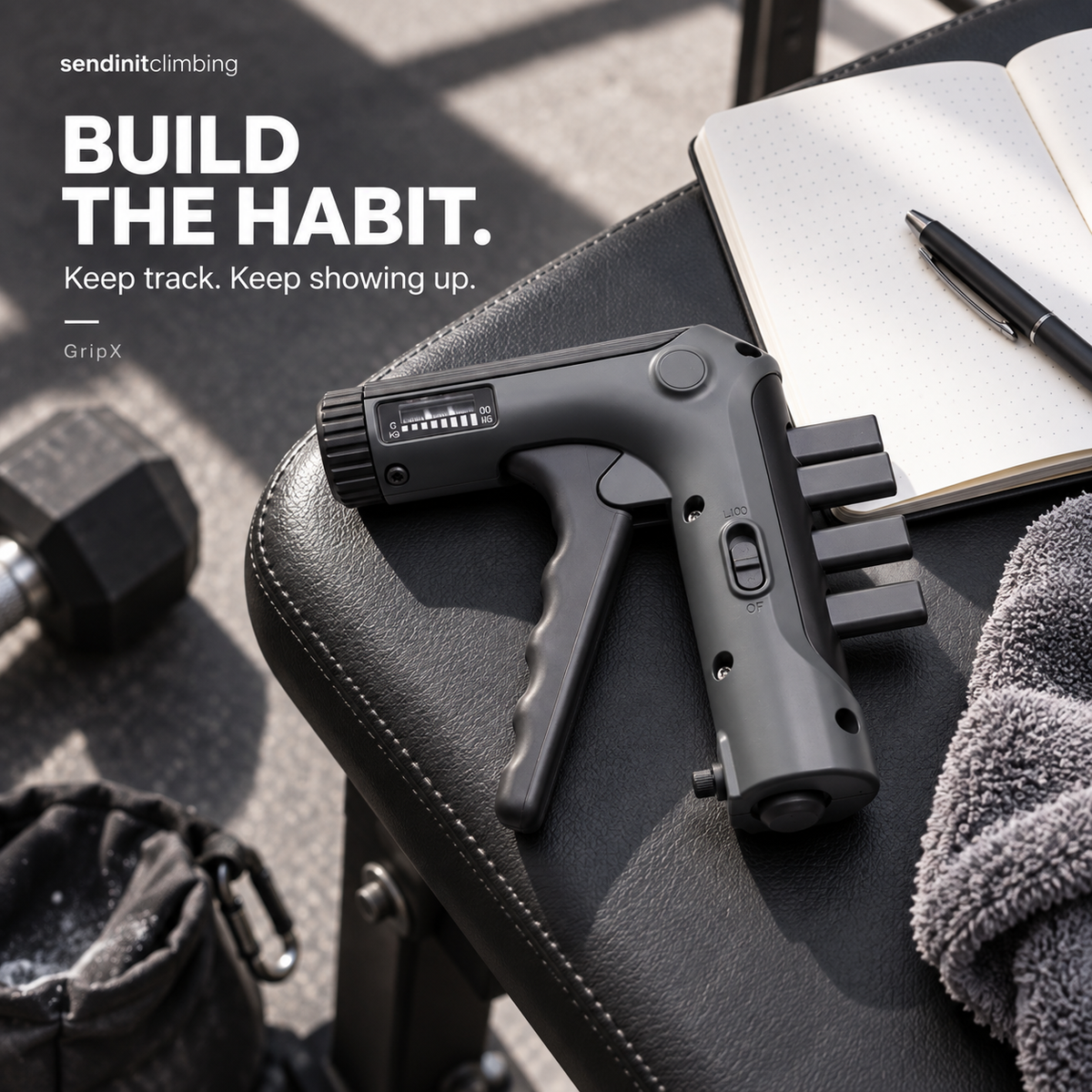 GRIPX - Adjustable Grip Strengthener