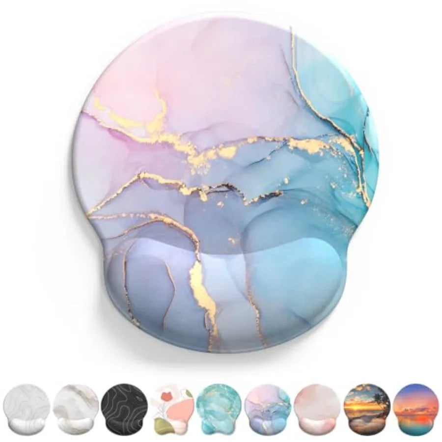 Mouse Pad with Gel Wrist Rest