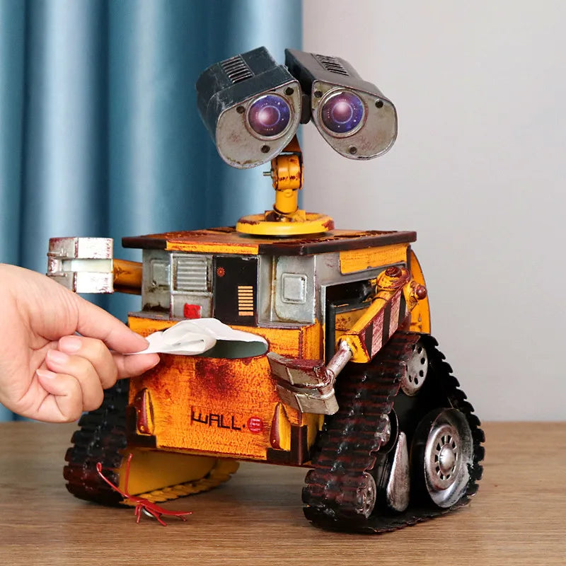Wall-E Style Metal Tissue Box