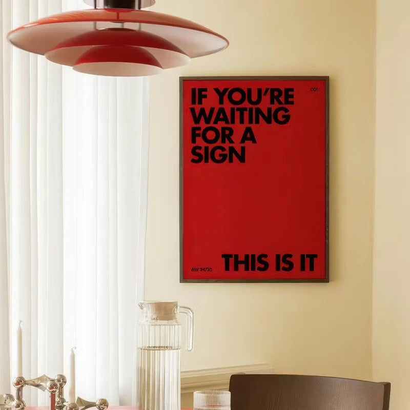Motivational Quote Canvas Print