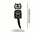 Swinging Tail Cat Wall Clock