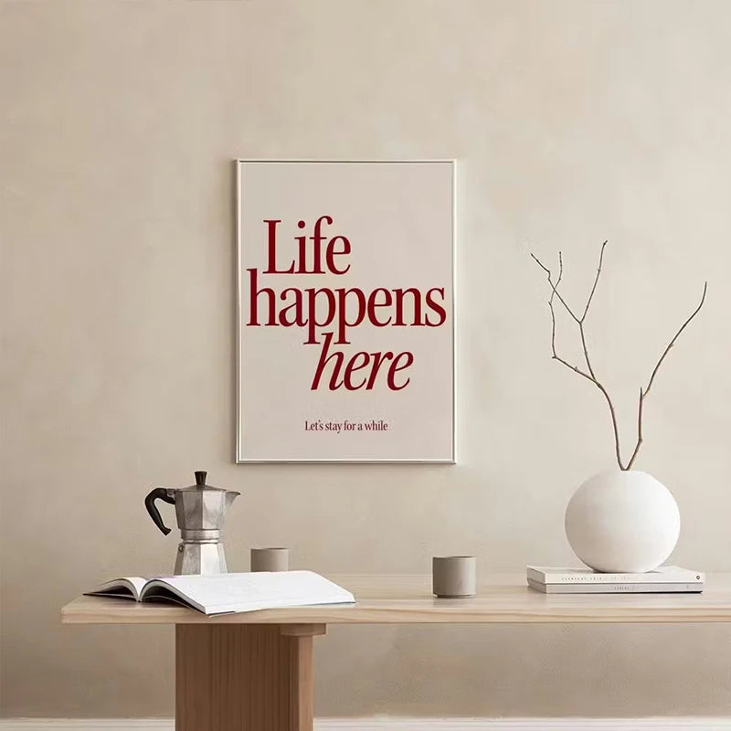 Motivational Quote Canvas Print