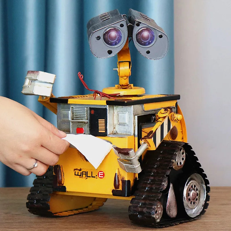 Wall-E Style Metal Tissue Box