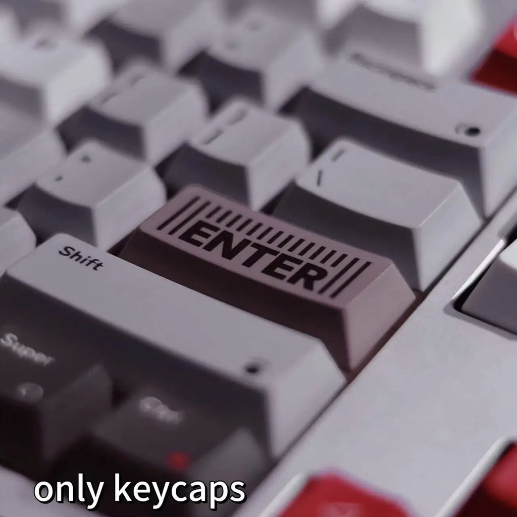 Retro Console Keycap Set, 143 Keys
