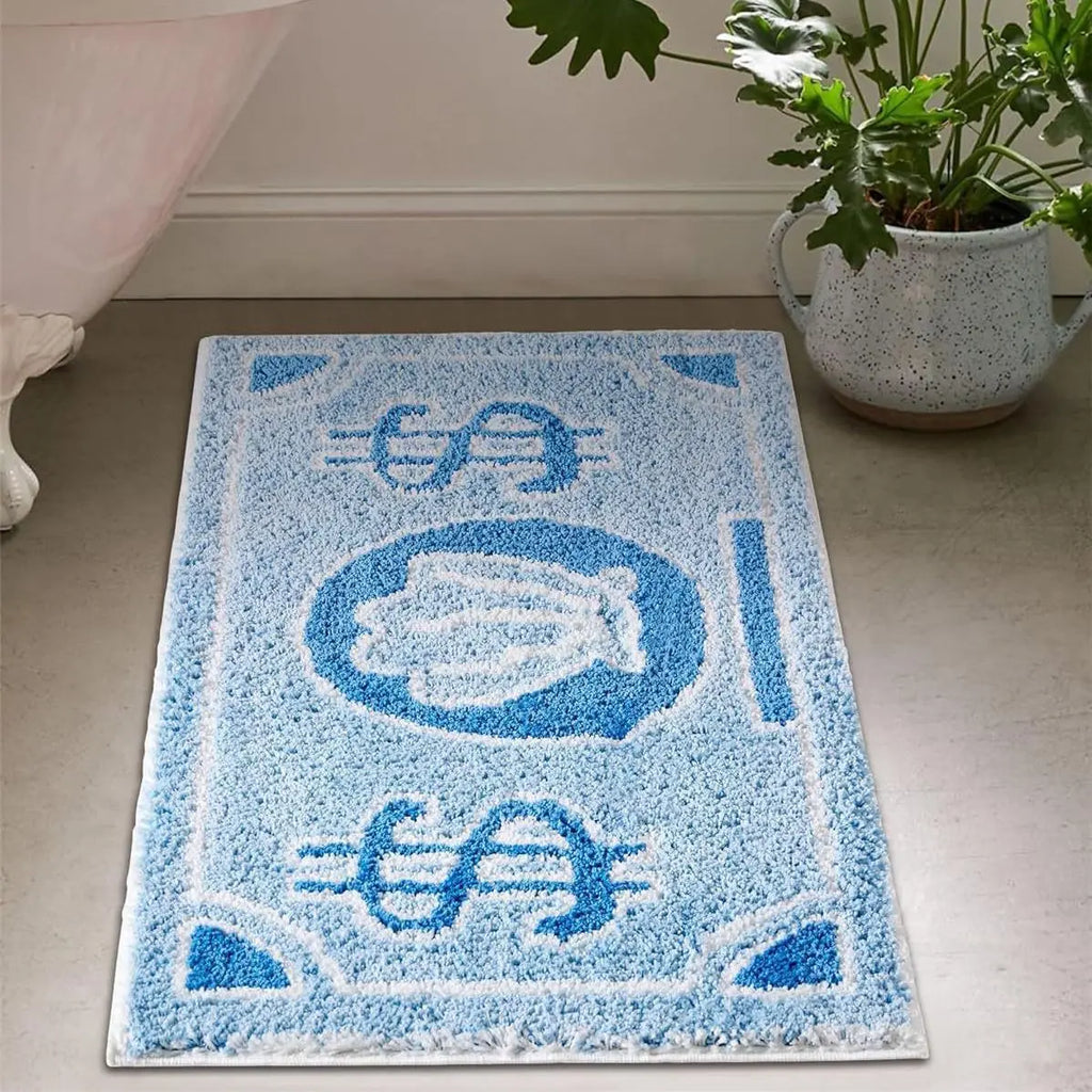 Coin Pattern Doormat and Floor Rug