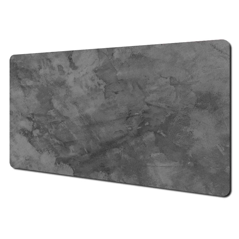 Extra Large Gray Desk Mat and Mouse Pad