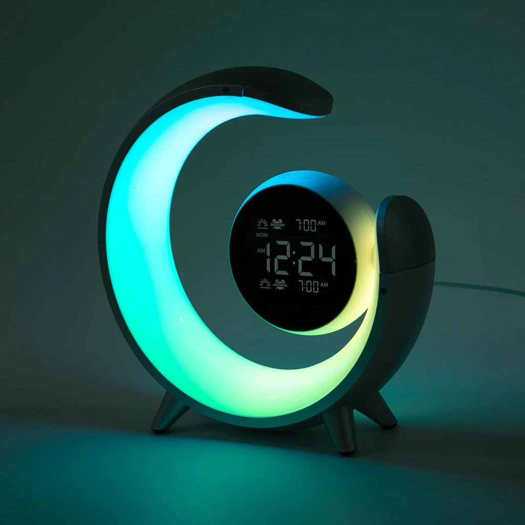 Bedside Night Light with 360 Degree Speaker