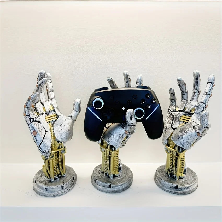 Cyberpunk Robotic Hand Controller Holder