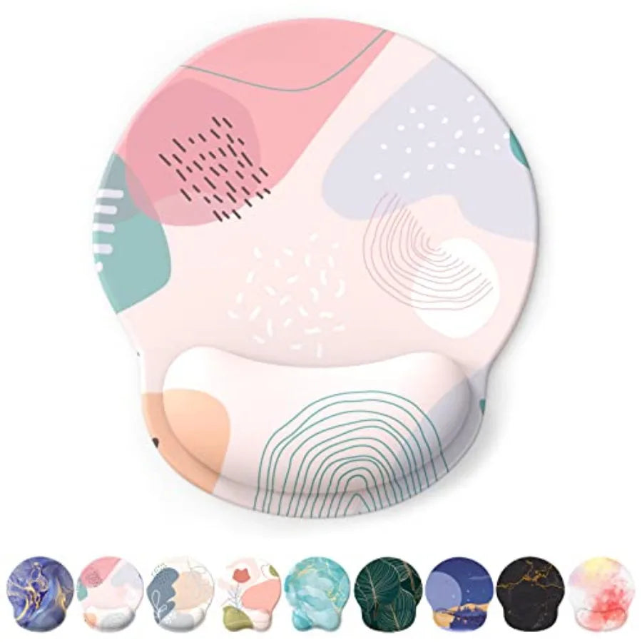 Mouse Pad with Gel Wrist Rest