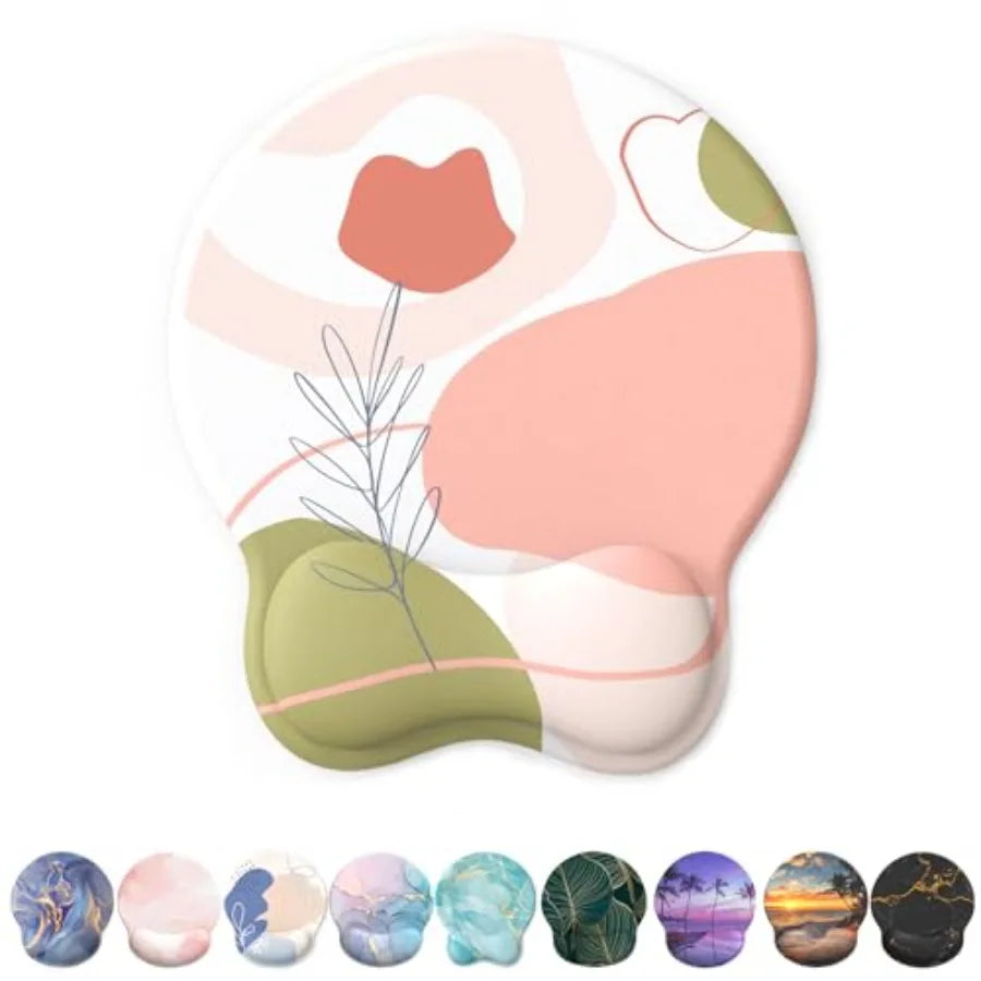 Mouse Pad with Gel Wrist Rest
