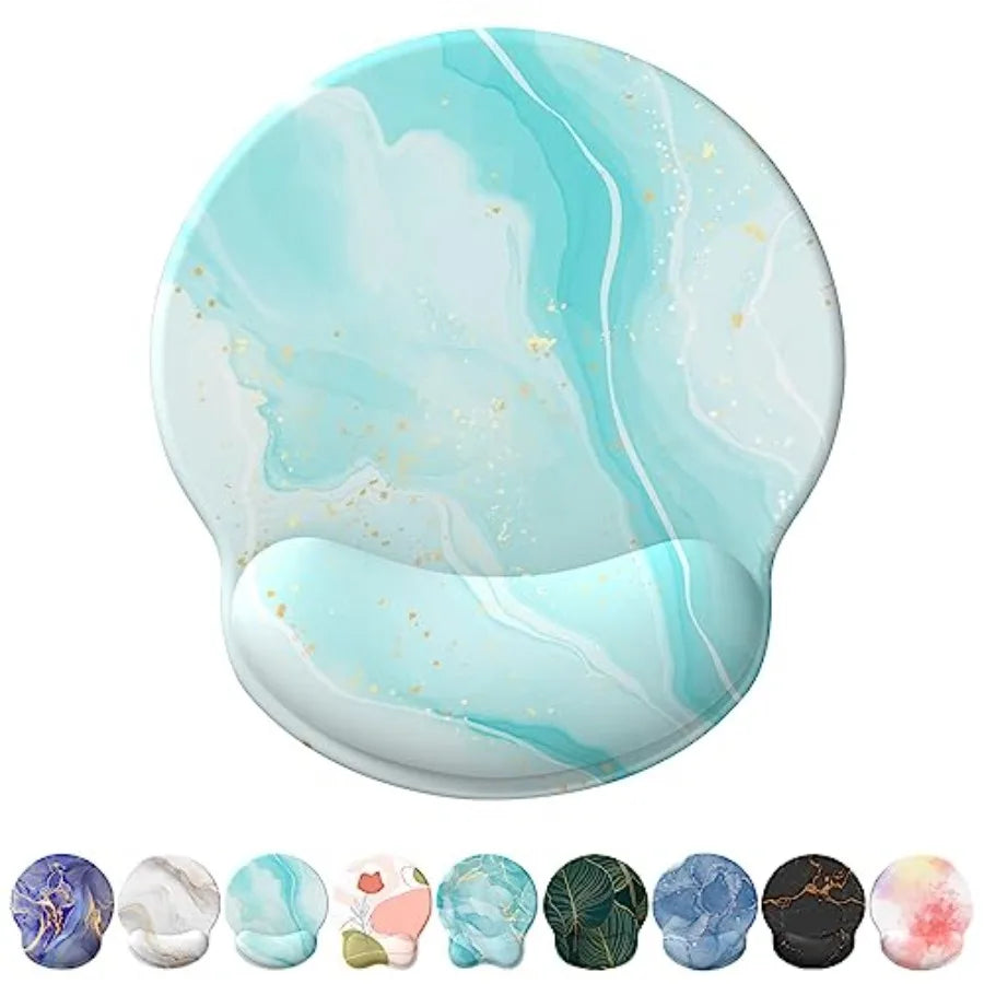 Mouse Pad with Gel Wrist Rest