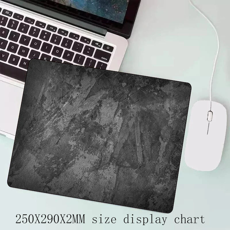 Extra Large Gray Desk Mat and Mouse Pad