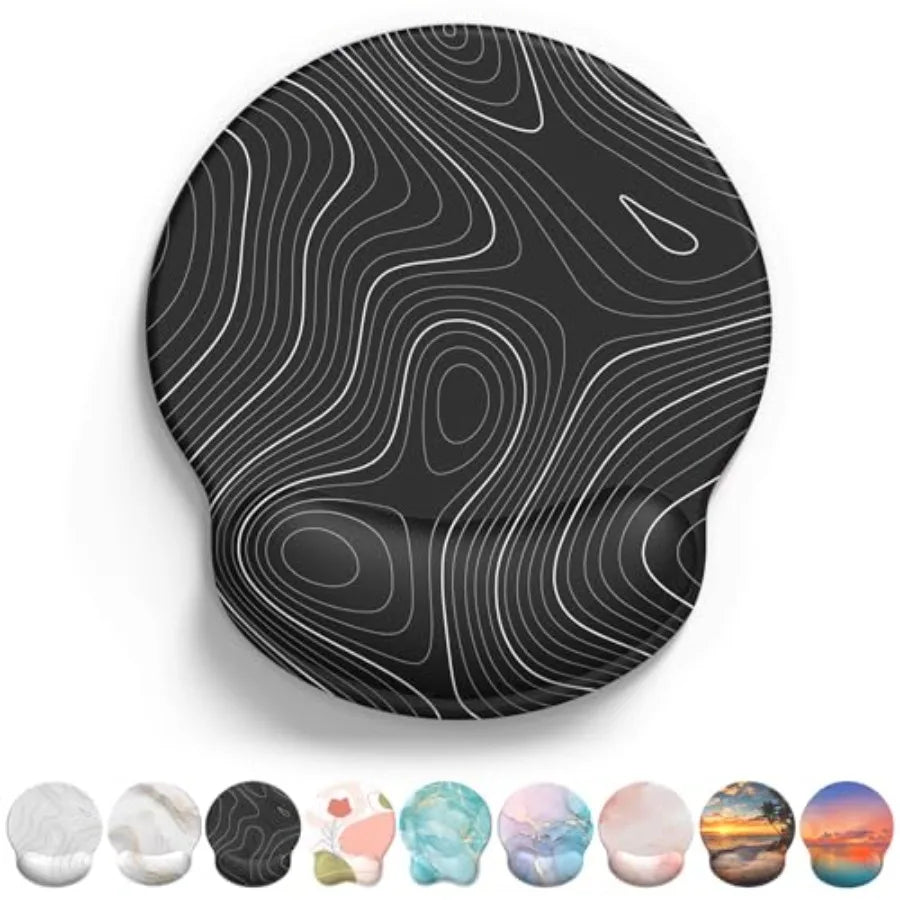 Mouse Pad with Gel Wrist Rest