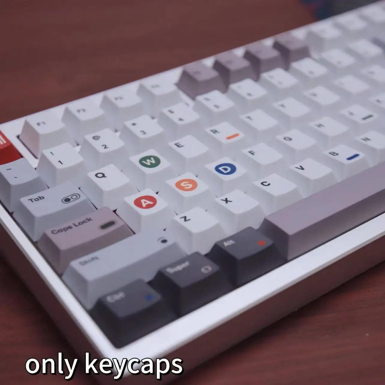 Retro Console Keycap Set, 143 Keys
