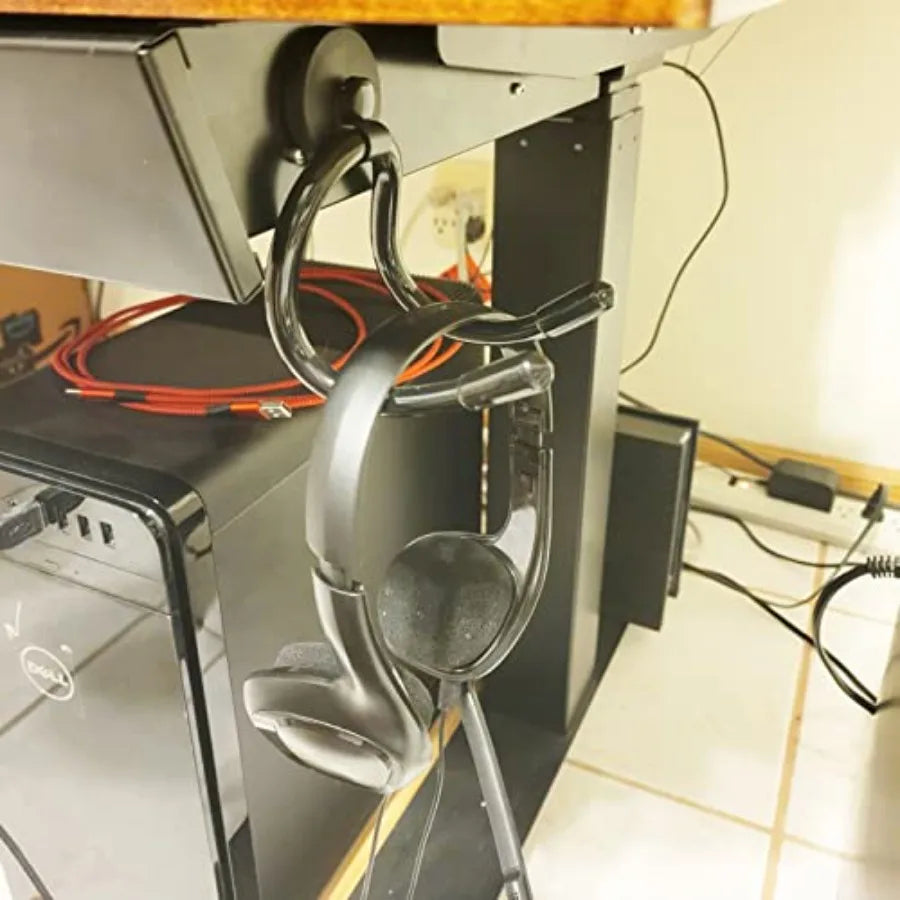 Magnetic Under Desk Headphone Holder