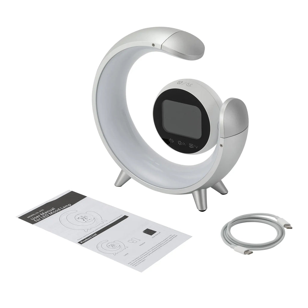 Bedside Night Light with 360 Degree Speaker
