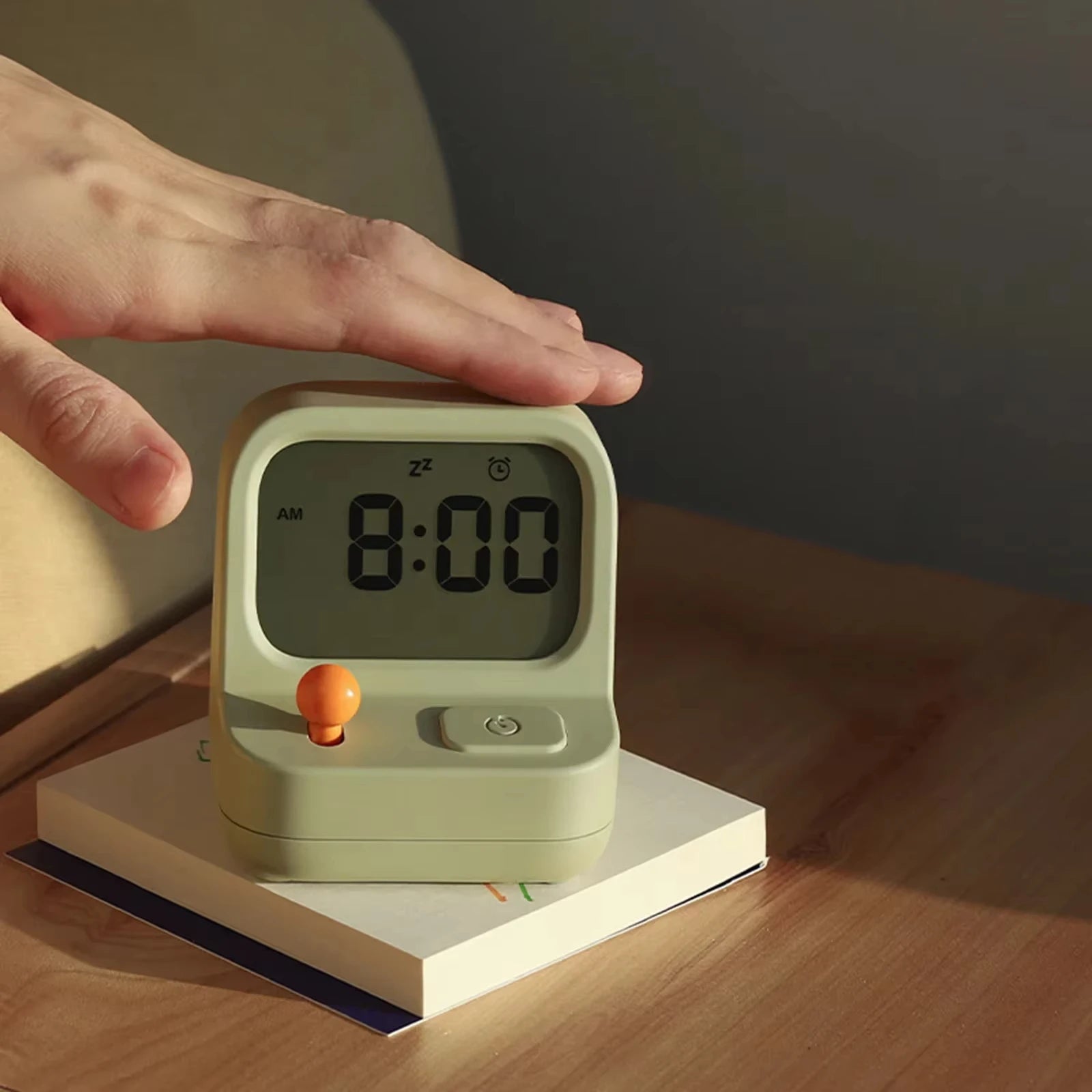 Retro Handheld Game Alarm Clock