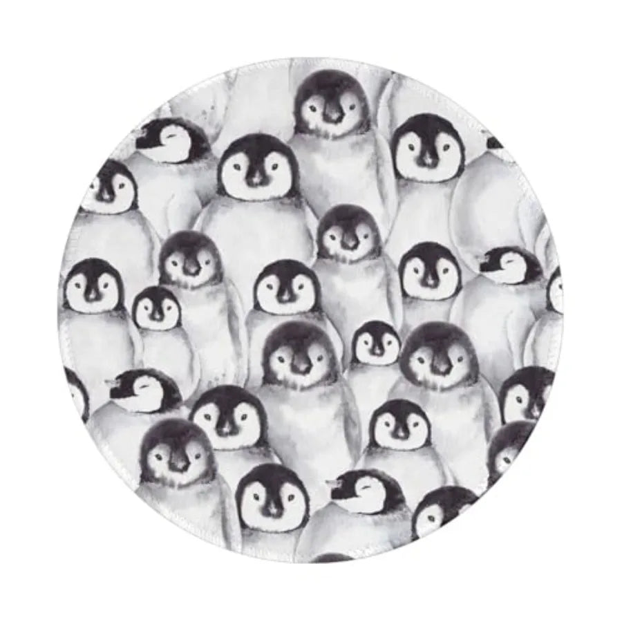 Round Yin Yang Mouse Pad, 8 Inch
