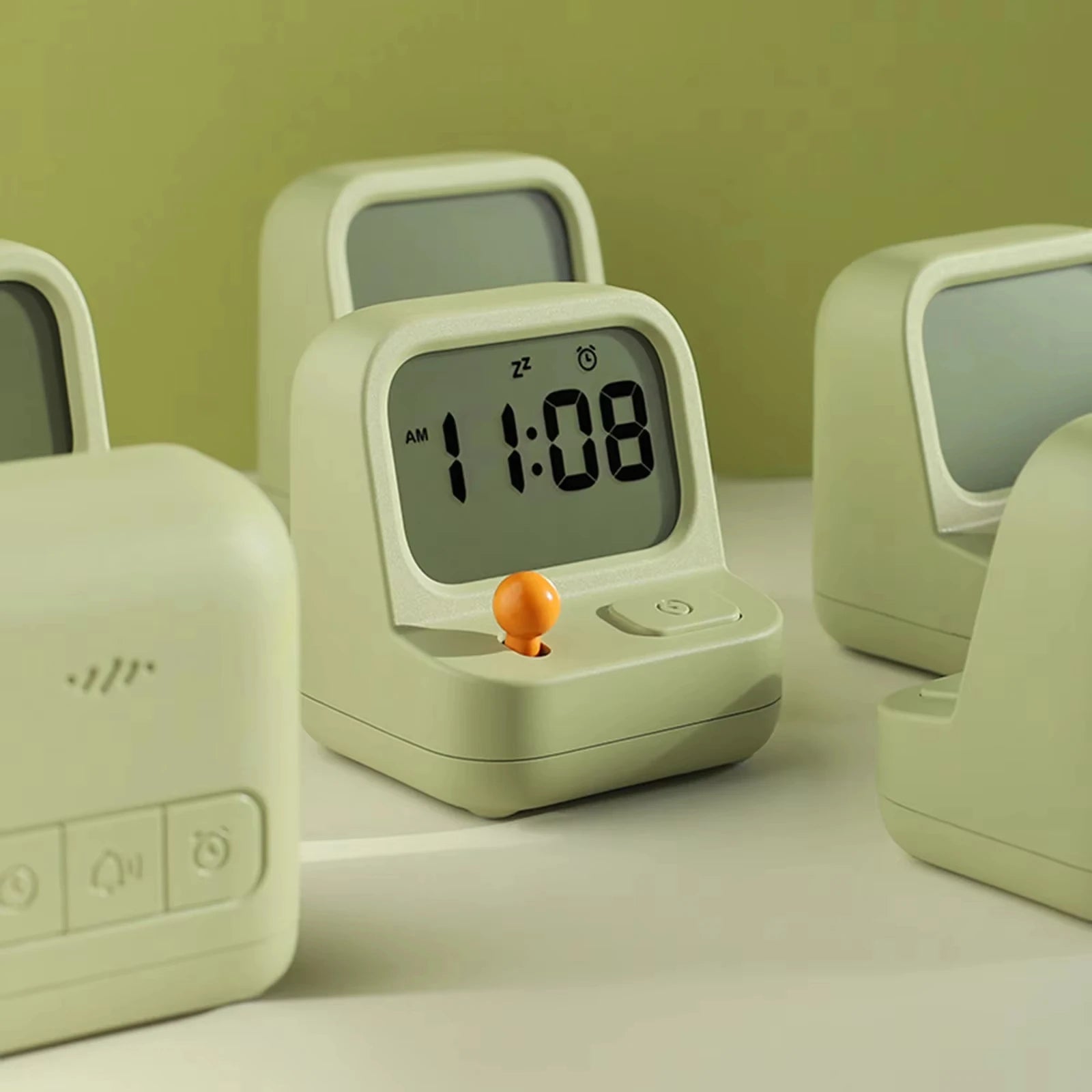 Retro Handheld Game Alarm Clock