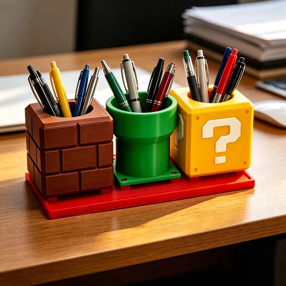 Pen Holder and Desktop Storage Rack