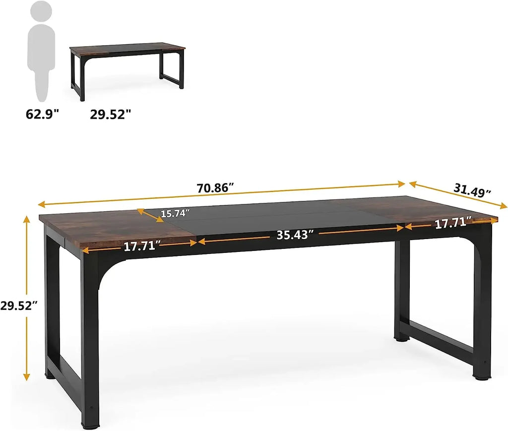 Large Modern Computer Desk