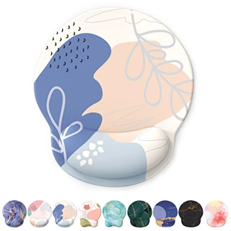 Mouse Pad with Gel Wrist Rest