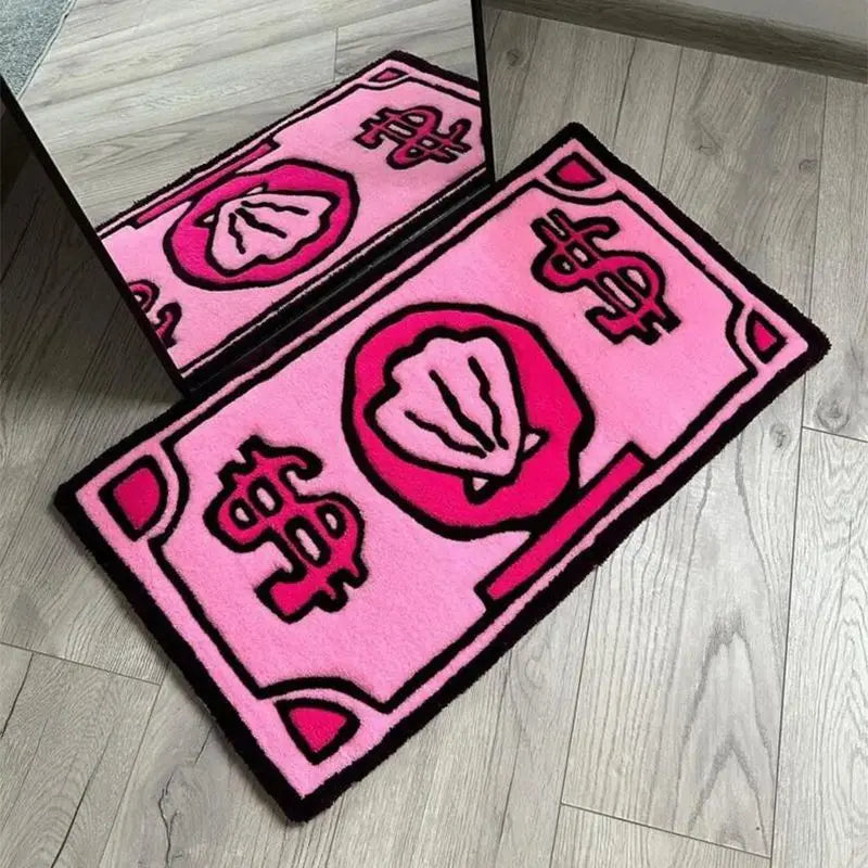 Coin Pattern Doormat and Floor Rug