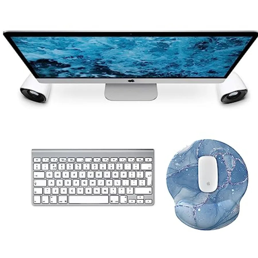 Mouse Pad with Gel Wrist Rest