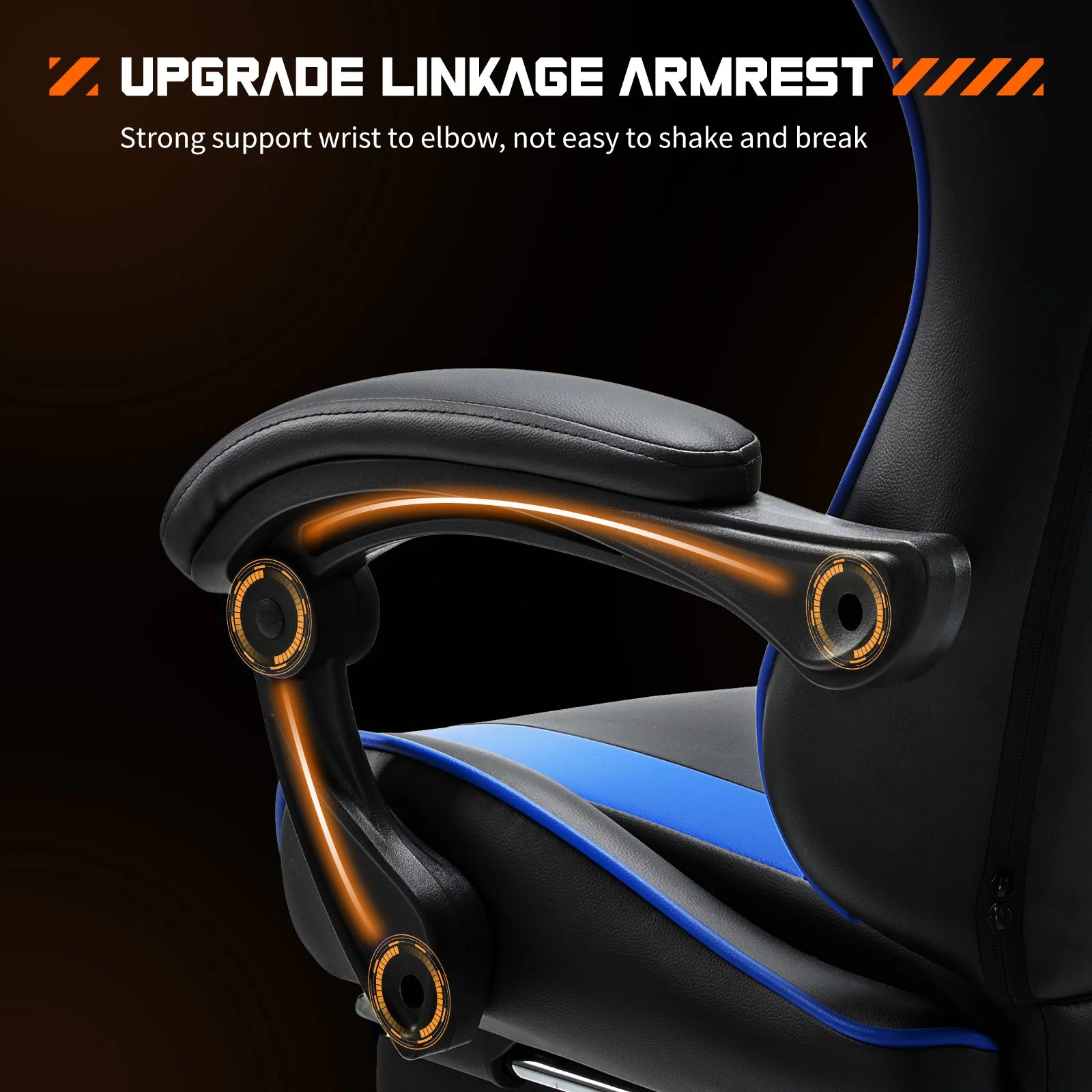 Racing Style Leather Gaming Chair