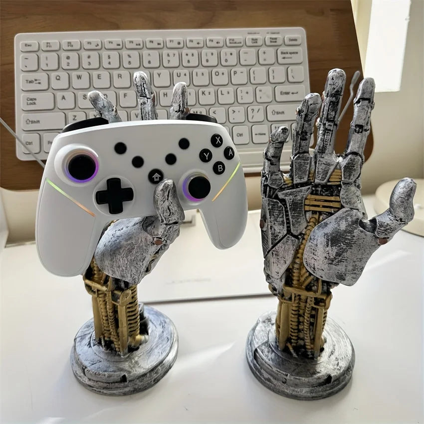 Cyberpunk Robotic Hand Controller Holder
