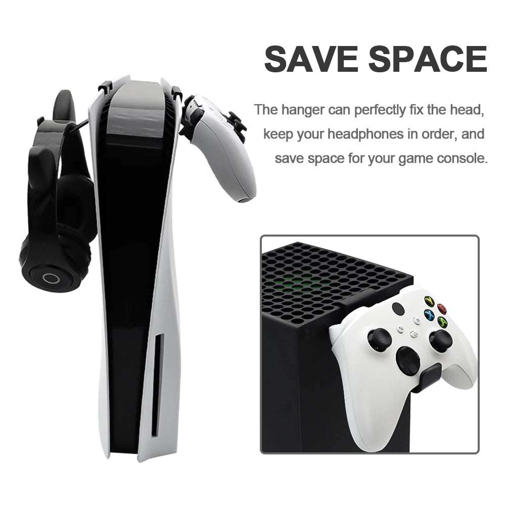 Controller and Headset Wall Rack
