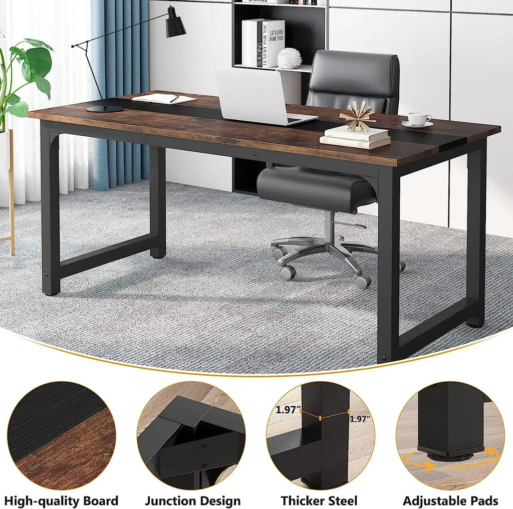 Large Modern Computer Desk