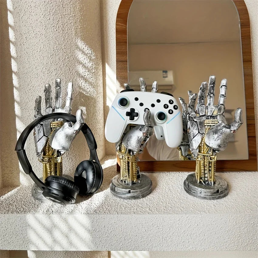 Cyberpunk Robotic Hand Controller Holder