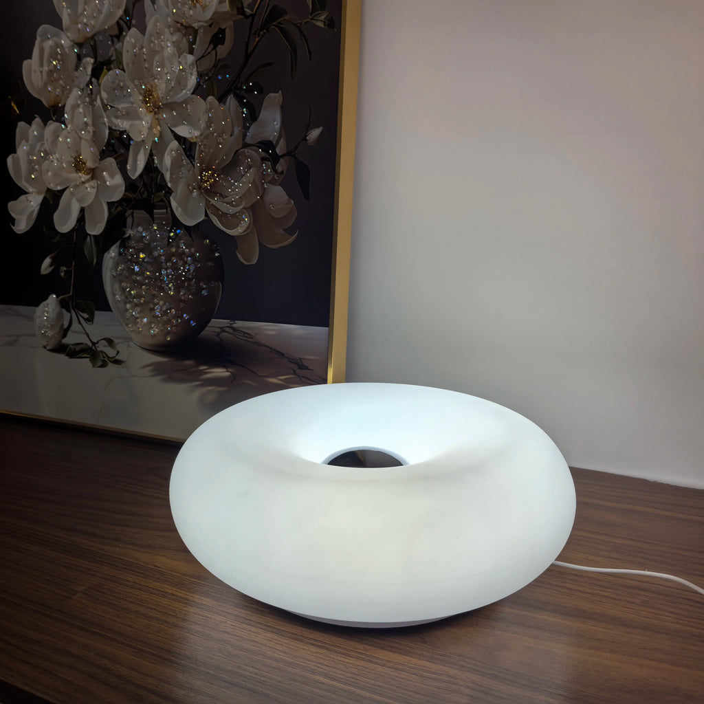 Donut Table Lamp with USB Power