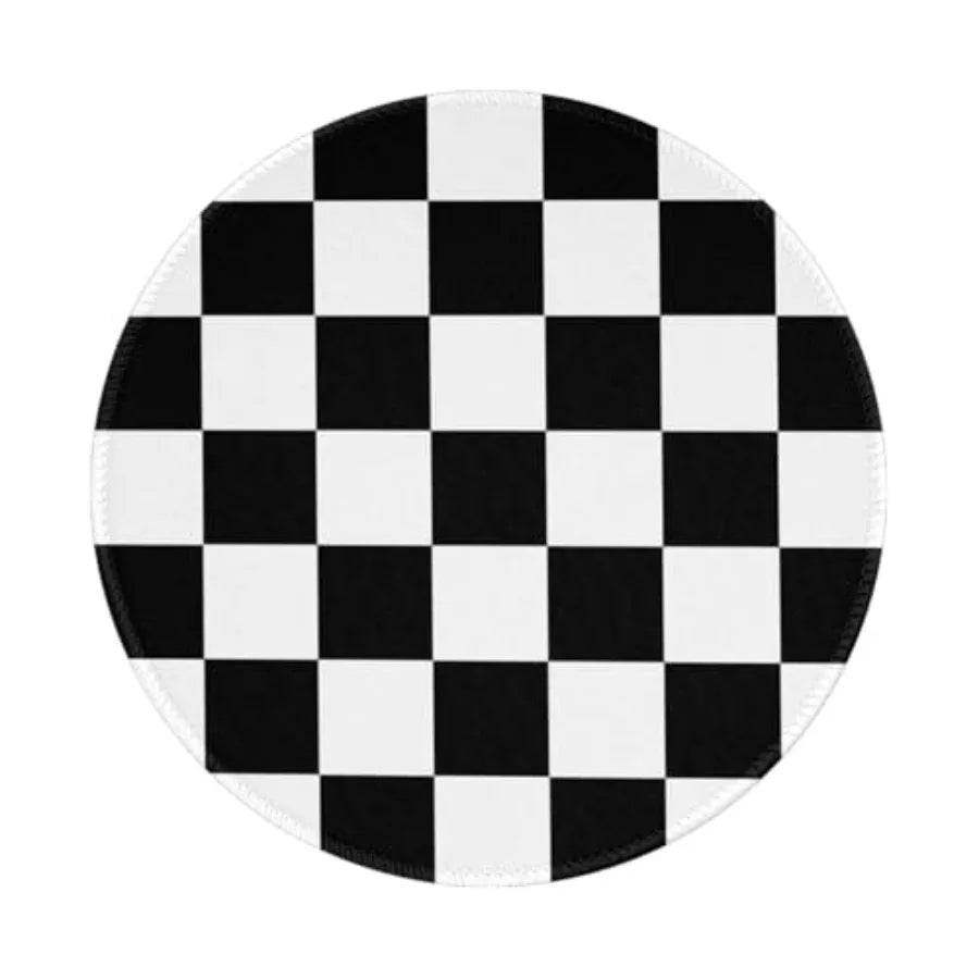 Round Yin Yang Mouse Pad, 8 Inch