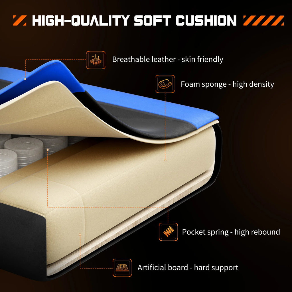 Racing Style Leather Gaming Chair