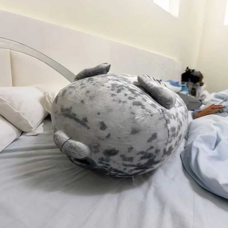 Blob Seal Plush Pillow
