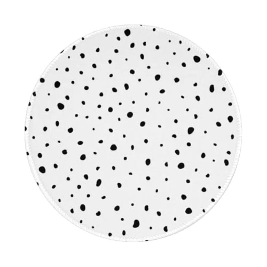 Round Yin Yang Mouse Pad, 8 Inch