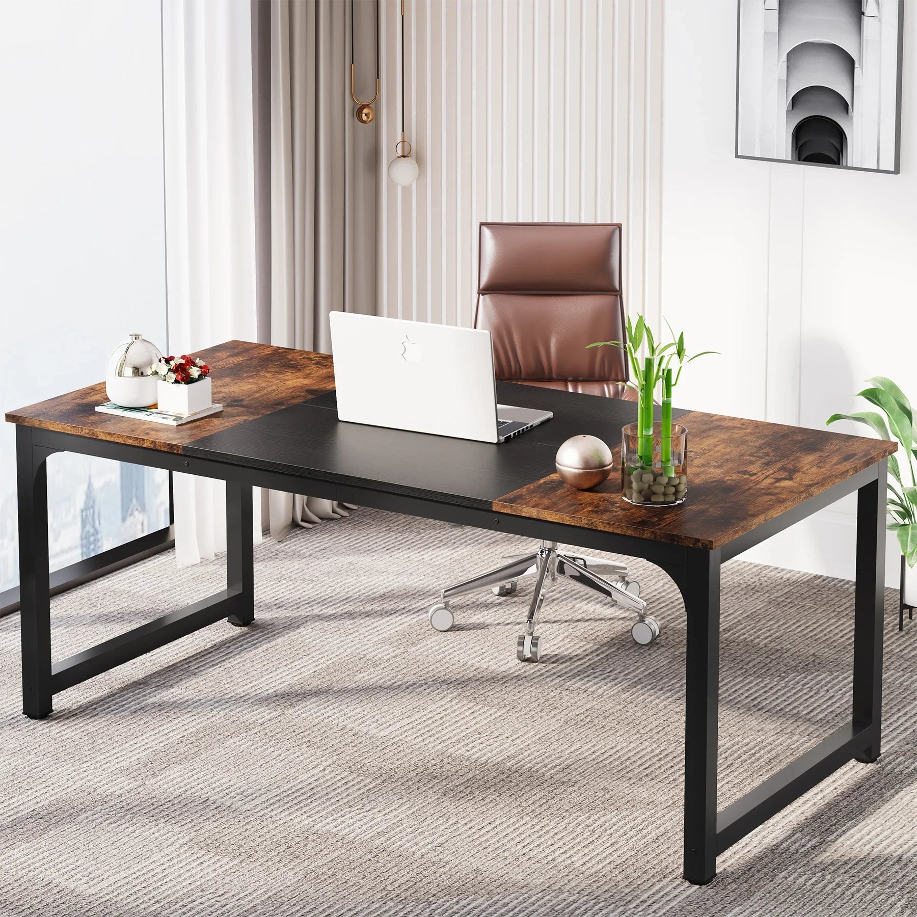 Large Modern Computer Desk