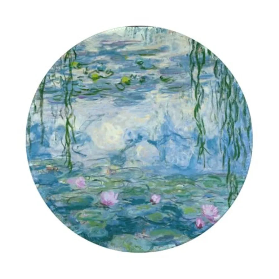 Round Yin Yang Mouse Pad, 8 Inch