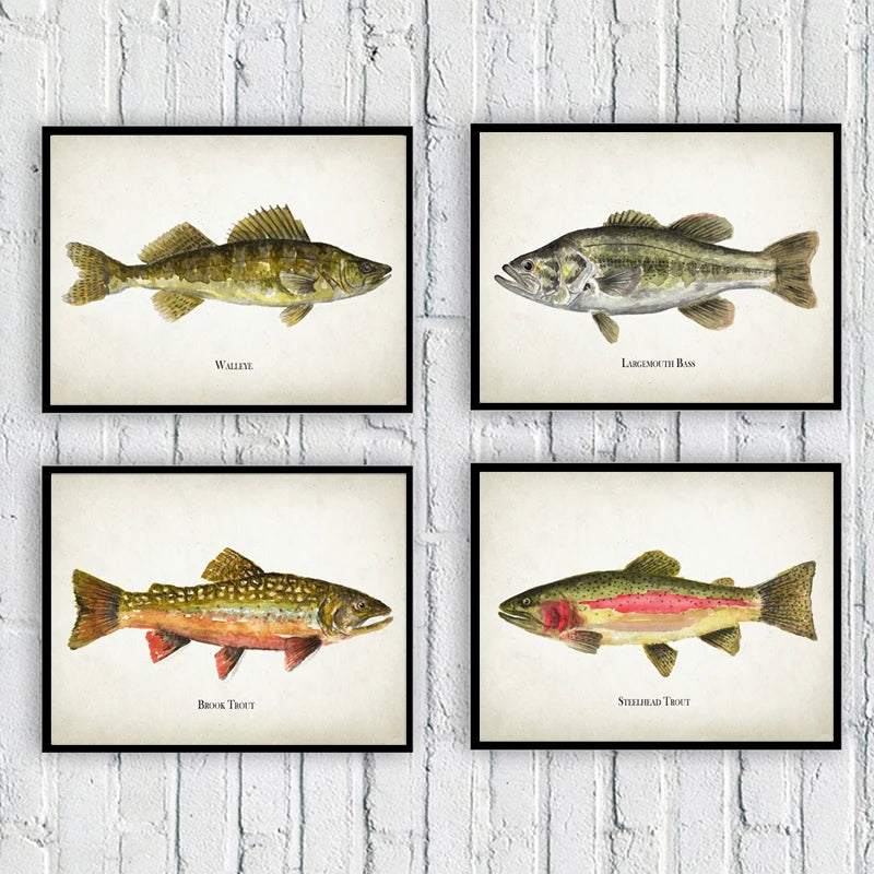 Vintage Fishing Lure Patent Print