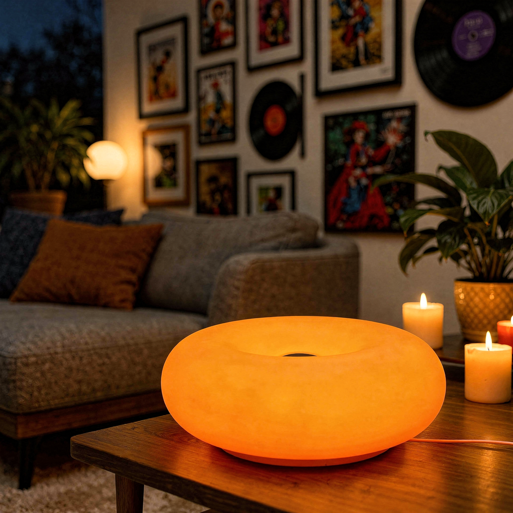 Bauhaus Donut Table Lamp hero angle