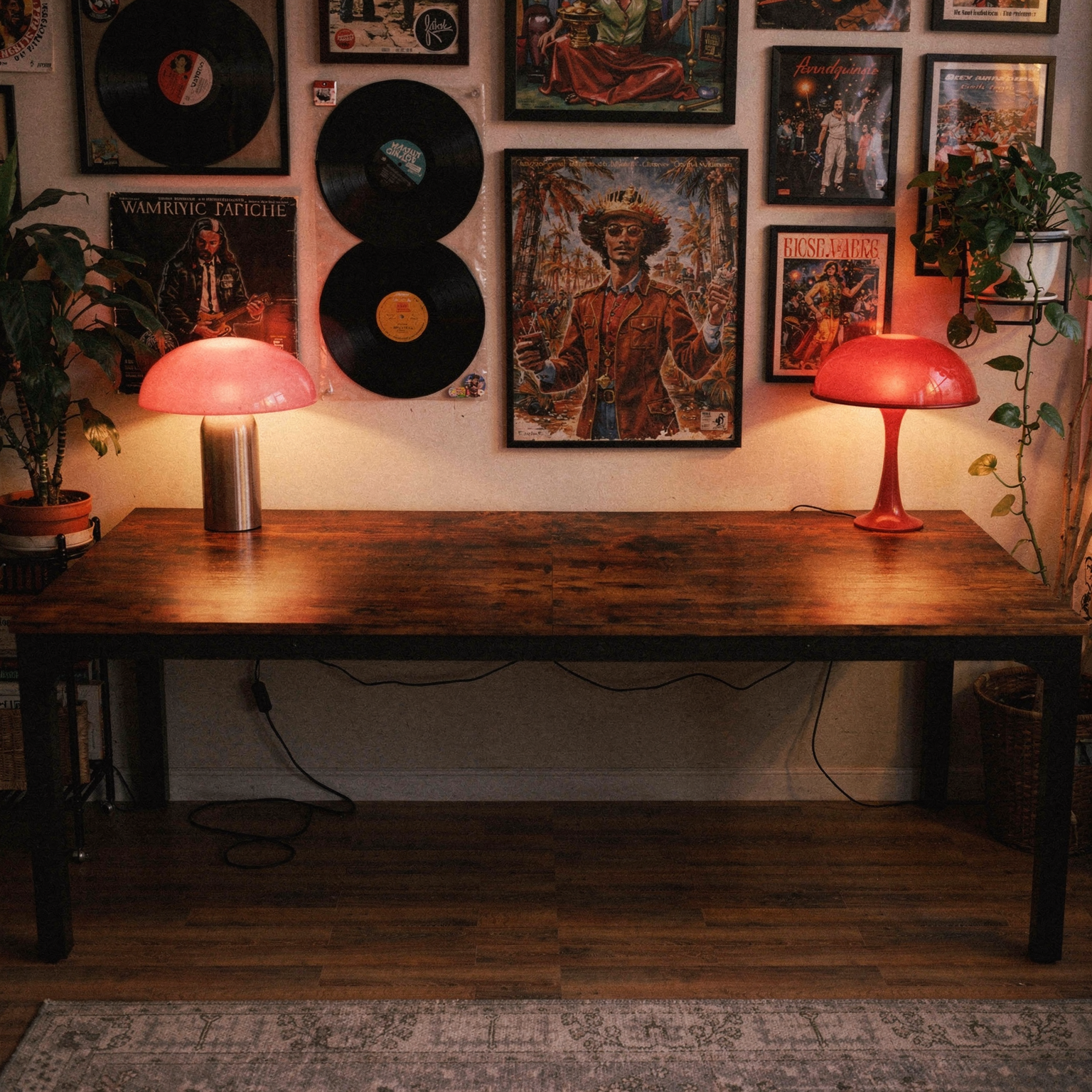 Tribesigns Extra Long 2 Person Computer Desk eye-level vignette