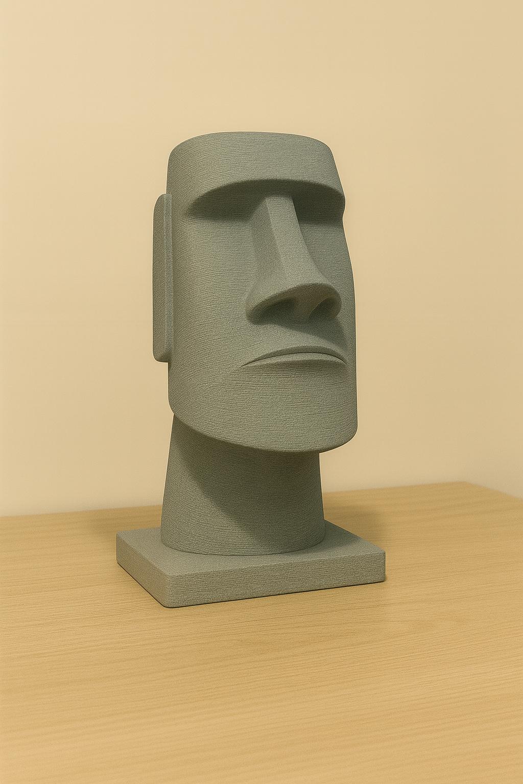 Moai Head Headphone Stand